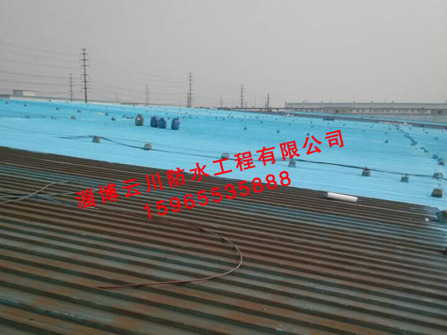 金属屋面防水施工案例