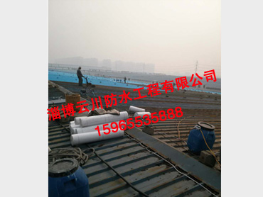 金属屋面防水施工案例