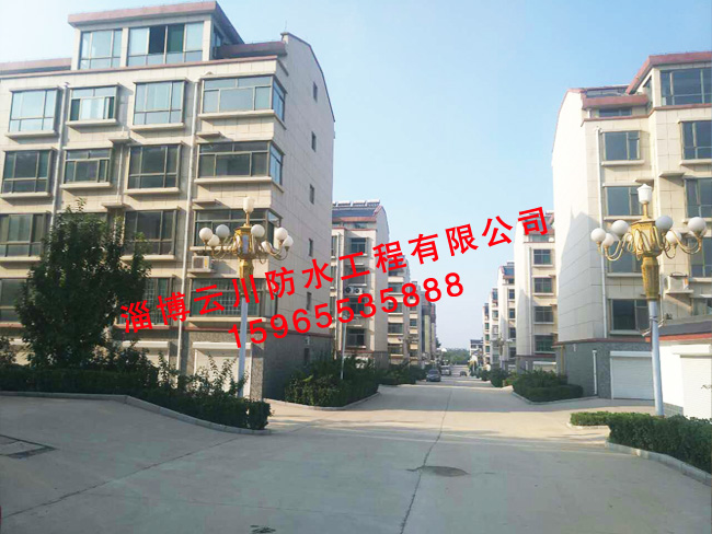 梓潼山风景区居民楼防水工程